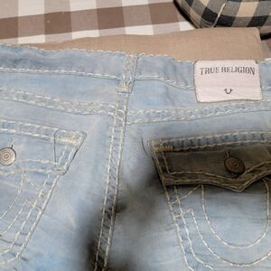 True Religion shorts (corduroy material)